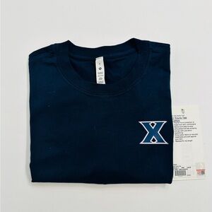 NWT | lululemon | 2 | all yours tee cotton - xavier university